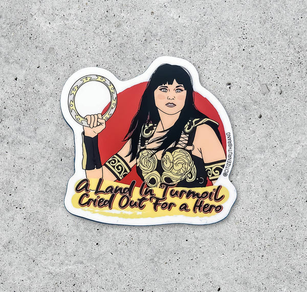 CRAVITY コンカ ウォンジン ステッカー sticker トレカ Xena Warrior Princess Sticker – Ruby Press Mercantile