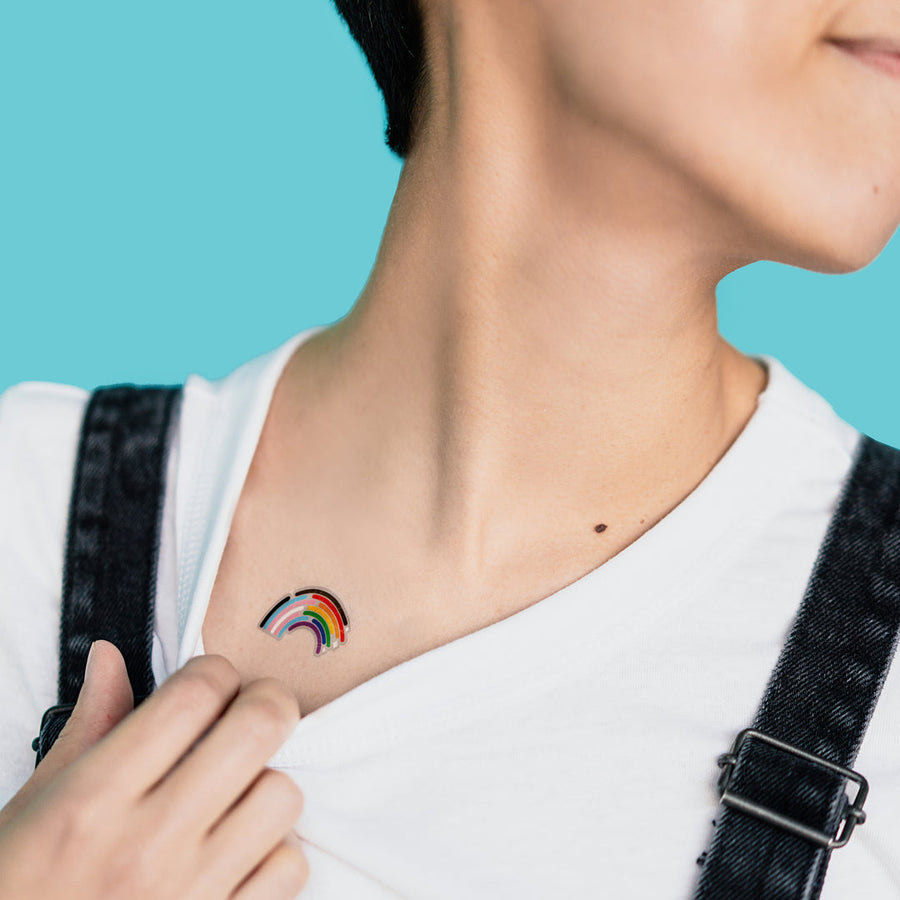 Inclusive Pride Tattoo Sheet by Bianca Designs