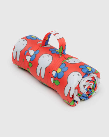 New BAGGU Flower Miffy Puffy Picnic Blankets