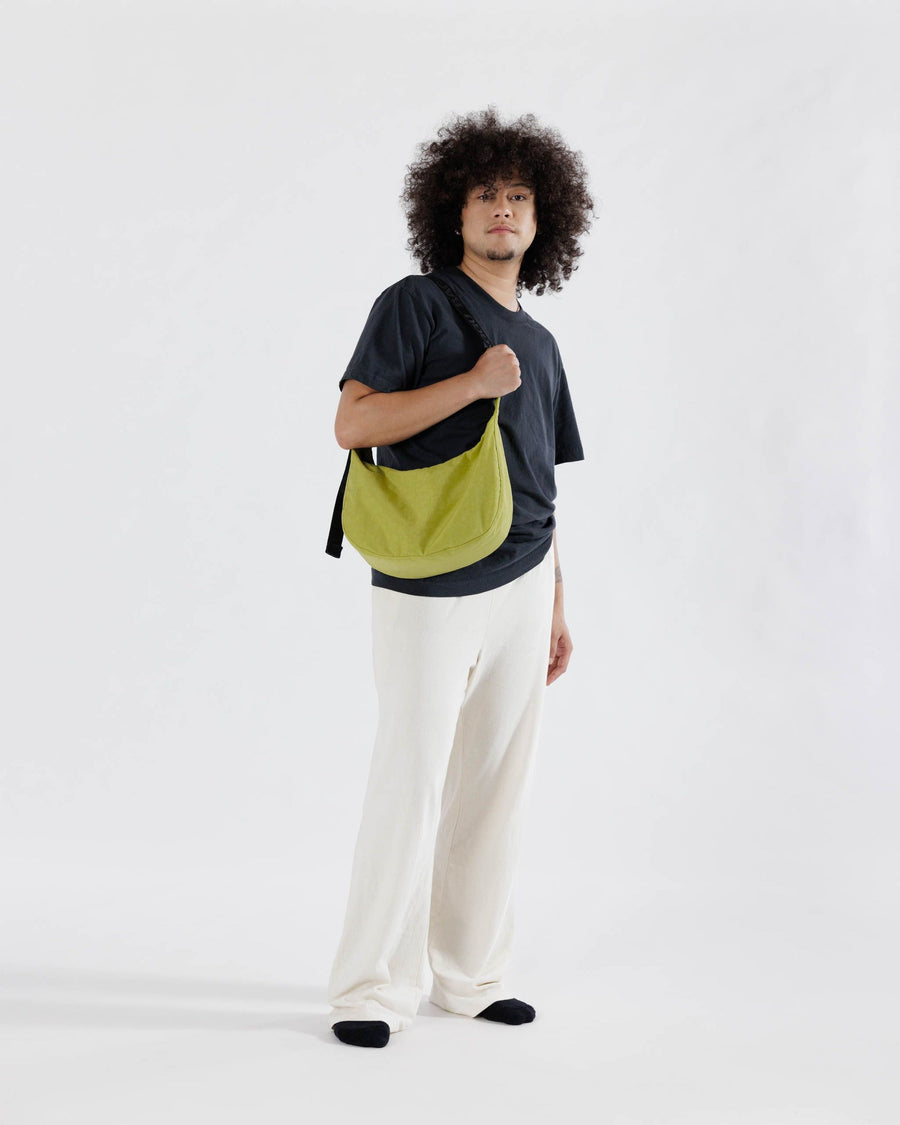 BAGGU Limited Rare & Hard to Find Medium Crescent Crossbody Bag
