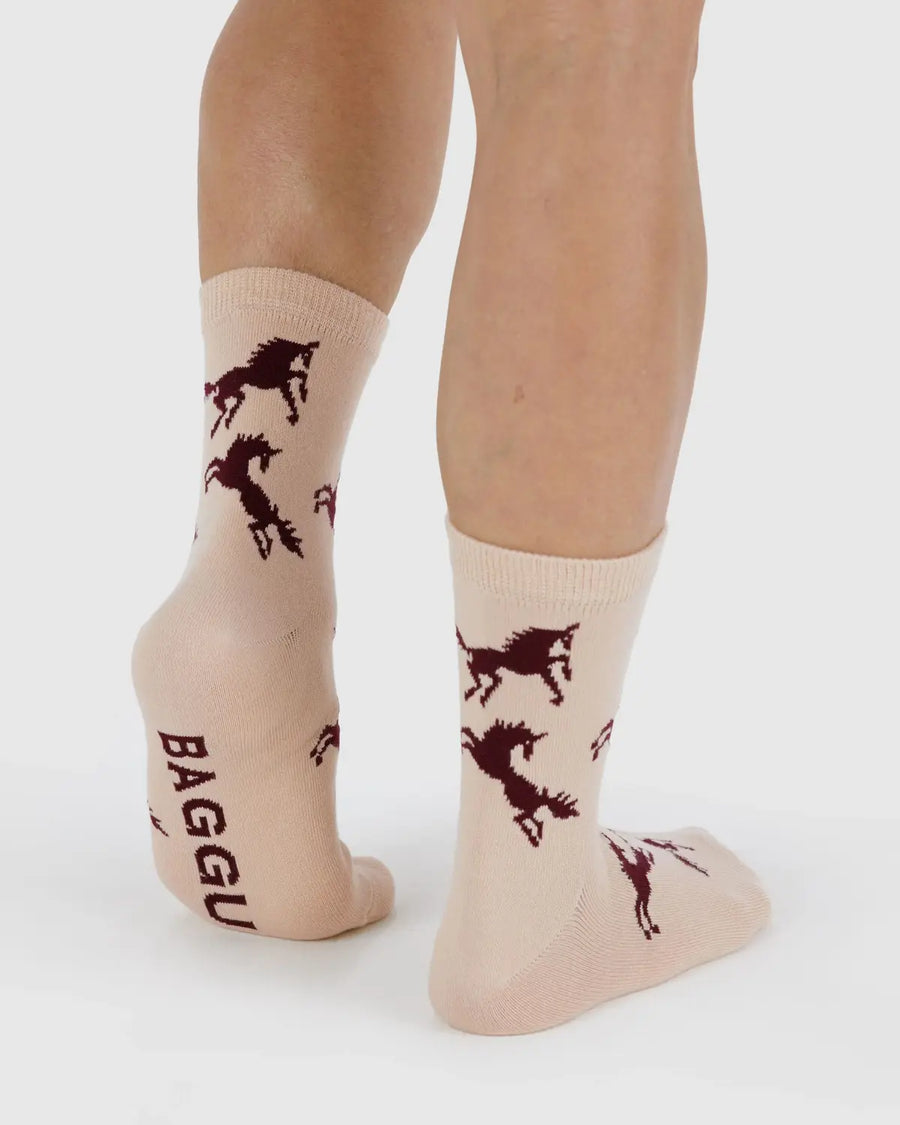 New BAGGU Crew Sock