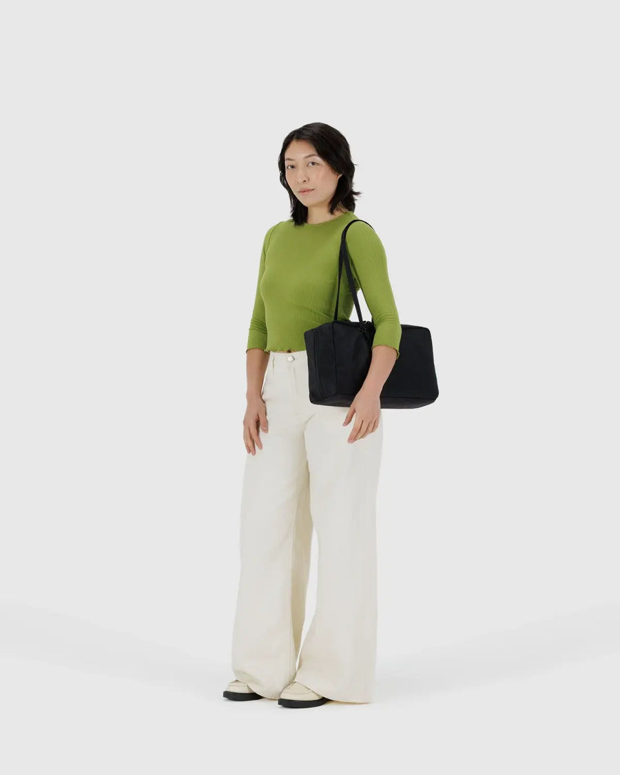 New BAGGU Medium Nylon Bowler Bag