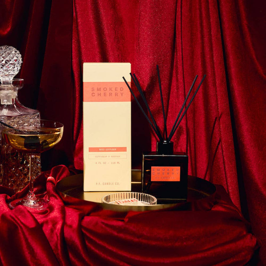 Smoked Cherry– HI-FI Reed Diffuser by P.F. Candle Co.