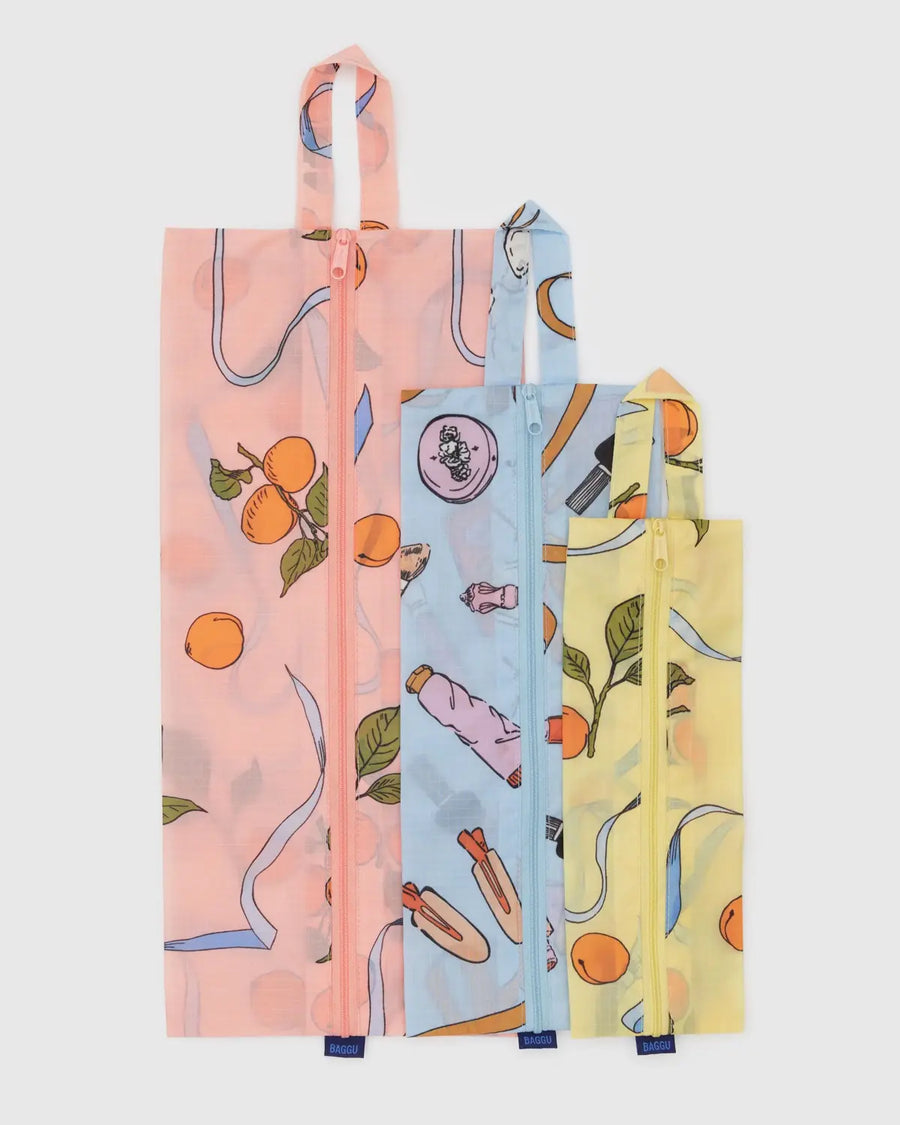 New BAGGU 3D Zip Sets