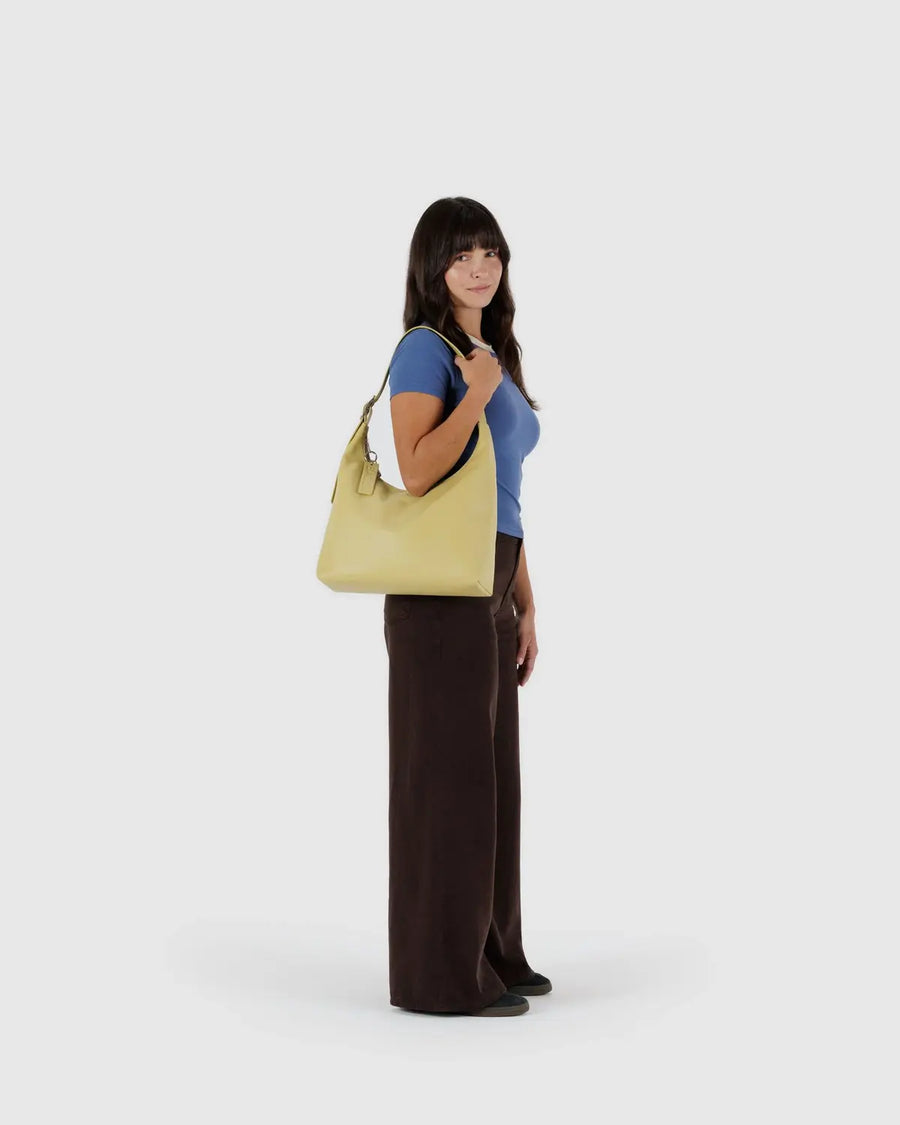 Recycled Leather Shoulder Bag