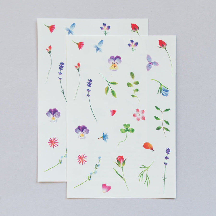 Petite Garden Tattoo Sheet by Jess Chen