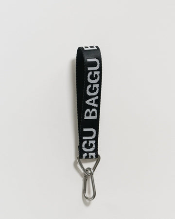 BAGGU Extremely Limited & Rare Original Black & White Baggu Logo Keychain
