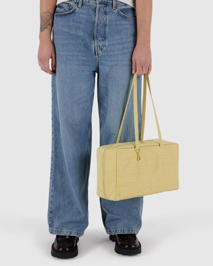 New BAGGU Medium Nylon Bowler Bag