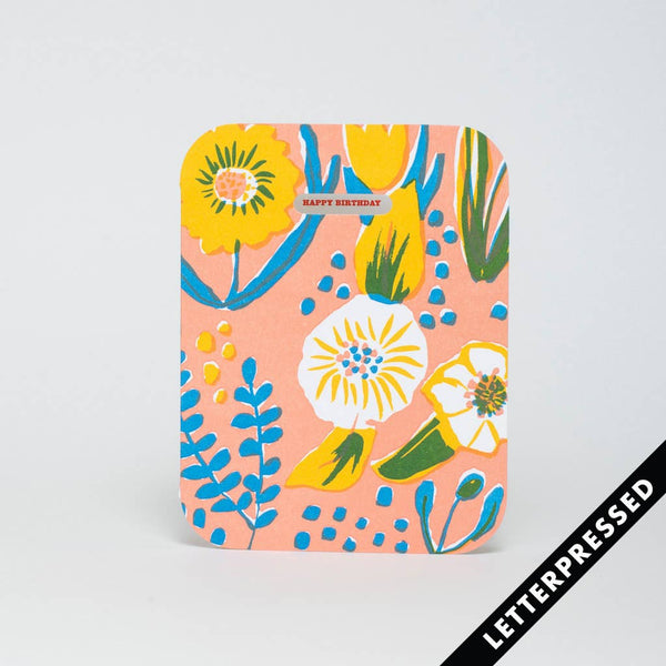 Saturated Floral Birthday – Ruby Press Mercantile