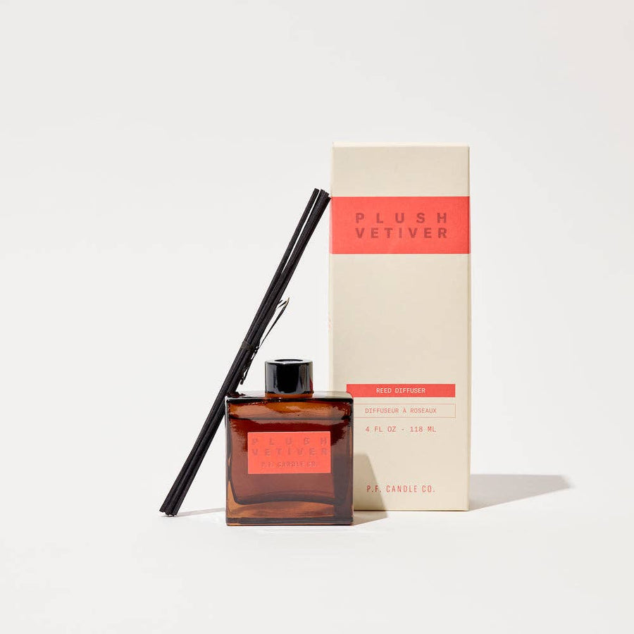 Plush Vetiver– HI-FI Reed Diffuser by P.F. Candle Co.