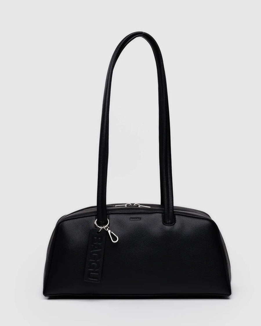 New BAGGU Recycled Leather Bowler Bag
