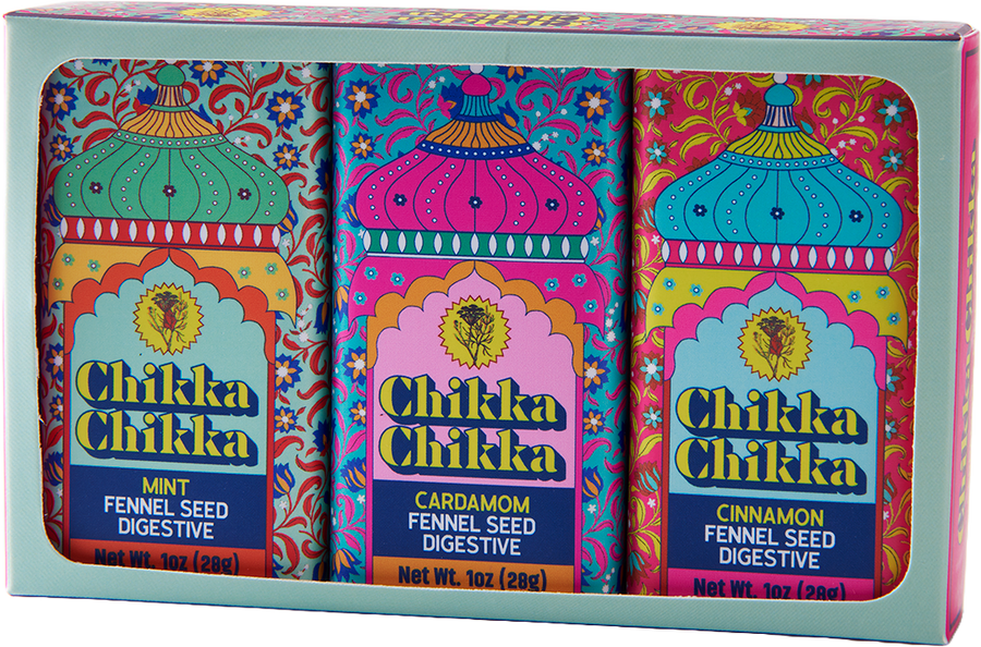 Chikka Chikka Gift Set of 3 Tins