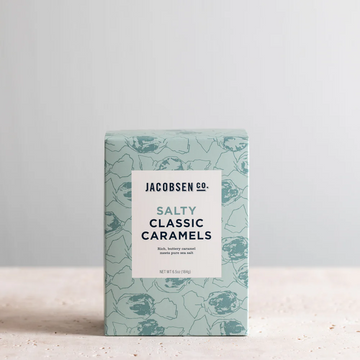 Salty Classic Caramels Box by Jacobsen's Salt Co.