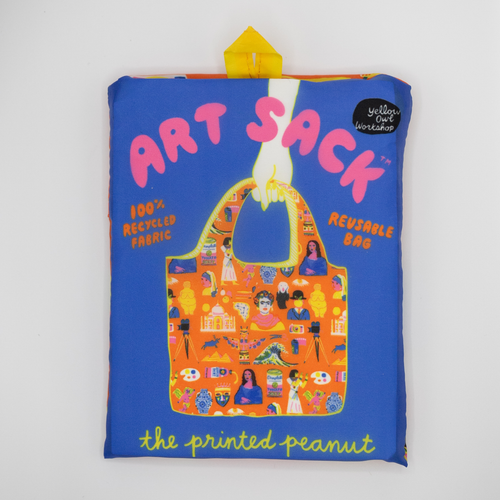 Art History by Printed Peanut Art Sack® Eco-Friendly Reusable Tote