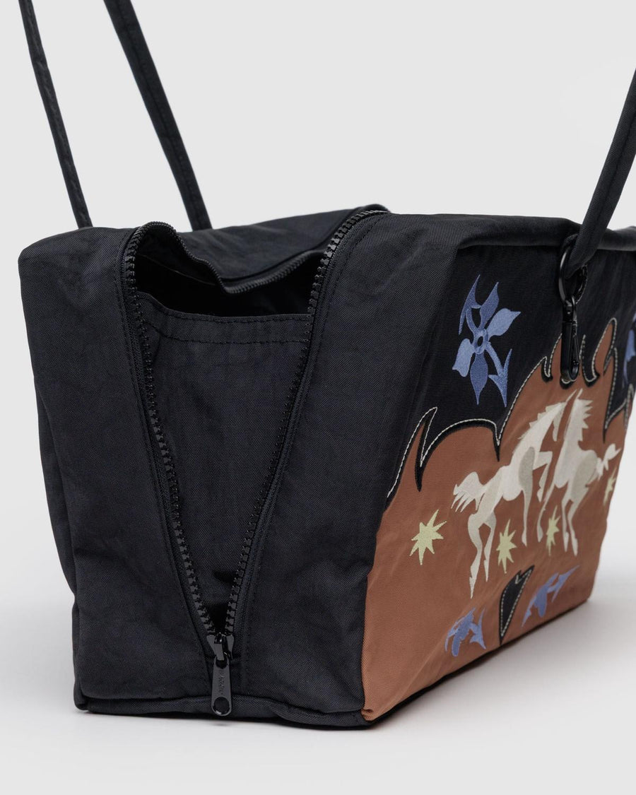 New BAGGU Medium Nylon Bowler Bag