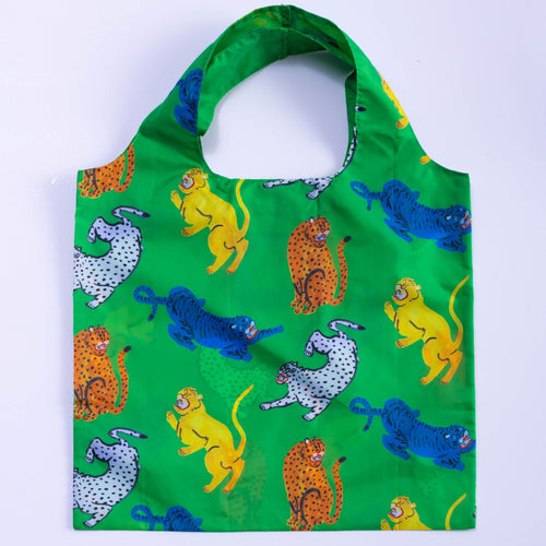 Wild Cats by Kristina Micotti Art Sack® Eco-Friendly Reusable Tote