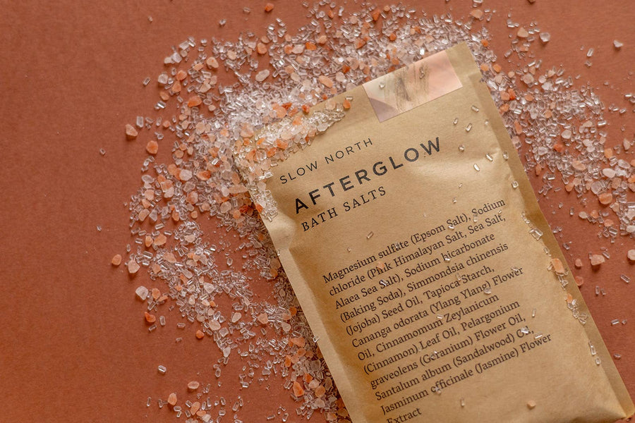 Afterglow Sample Pack Bath Salts by Slow North