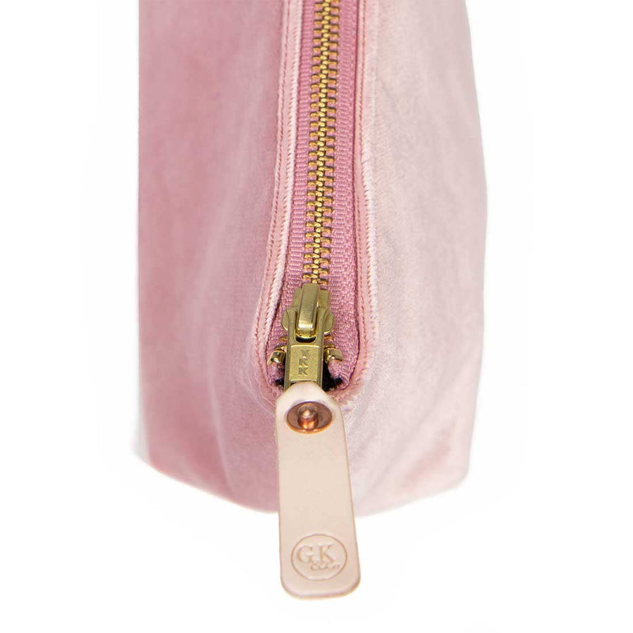 Spanish Pink Velvet Travel Clutch General Knot & Co.