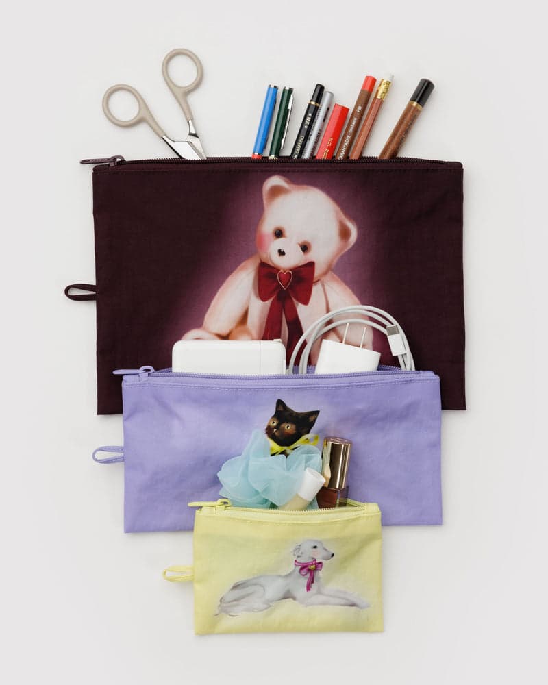 New BAGGU Flat Pouch Sets