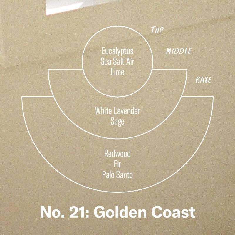 Golden Coast  12.5 oz Concentrated Large Soy Candle