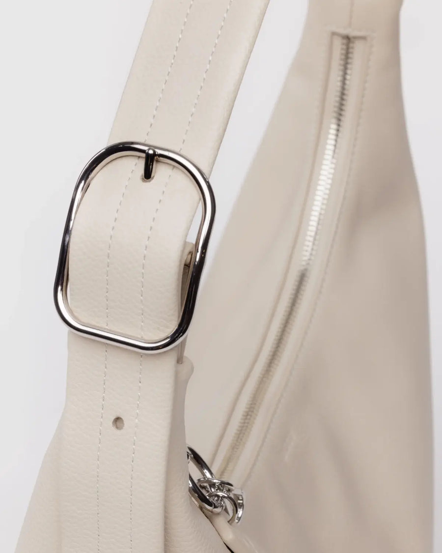 baggu leather backpack sale New BAGGU Recycled Leather Shoulder Bag – Ruby Press Mercantile