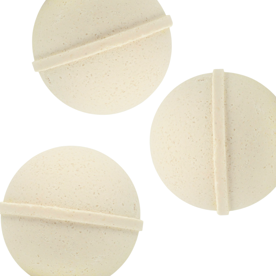 Lemongrass Natural Bath Bomb Set of 3 by Slow North