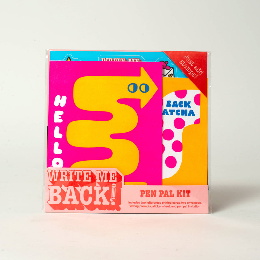 Hello Arrows Letter Writing Write Me Back Pen Pal Kit by Egg Press