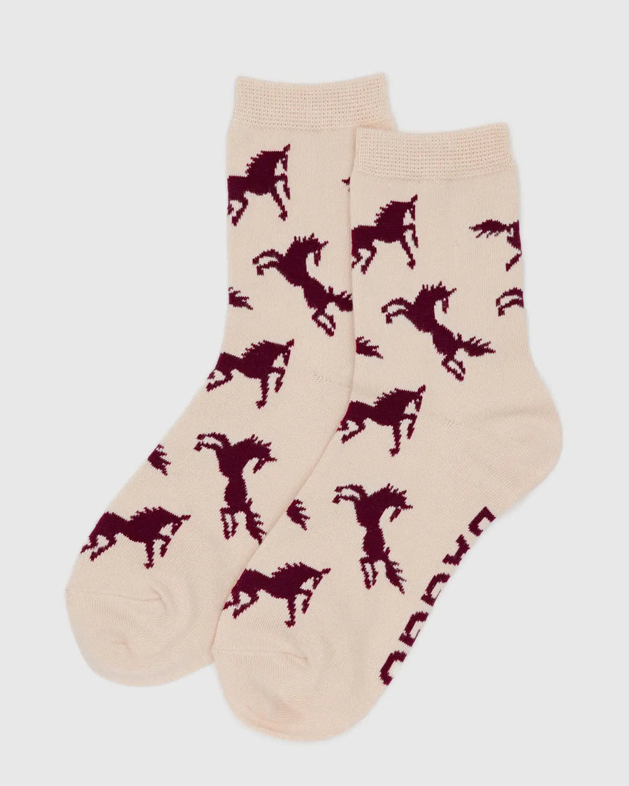 New BAGGU Crew Sock