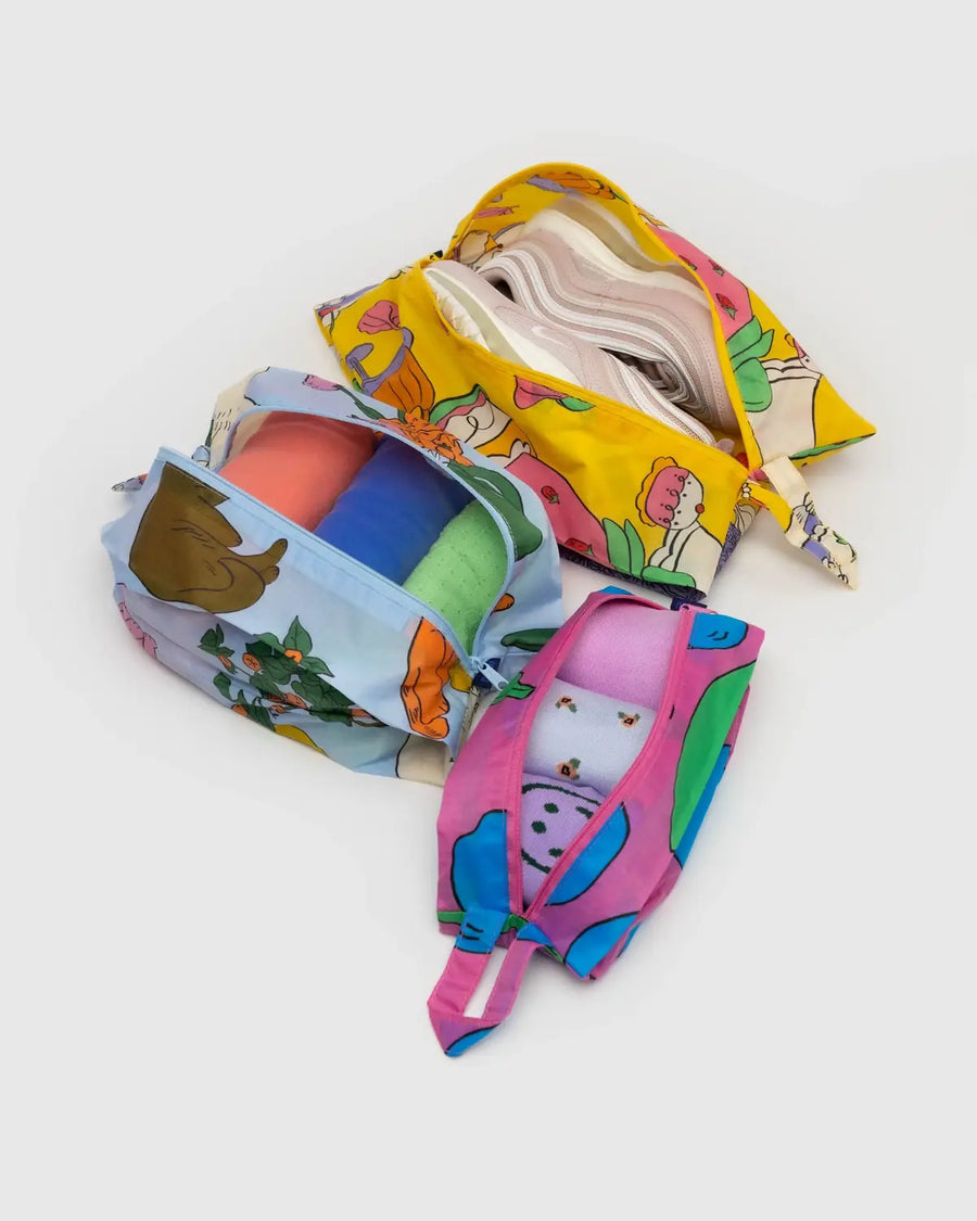 New BAGGU 3D Zip Sets