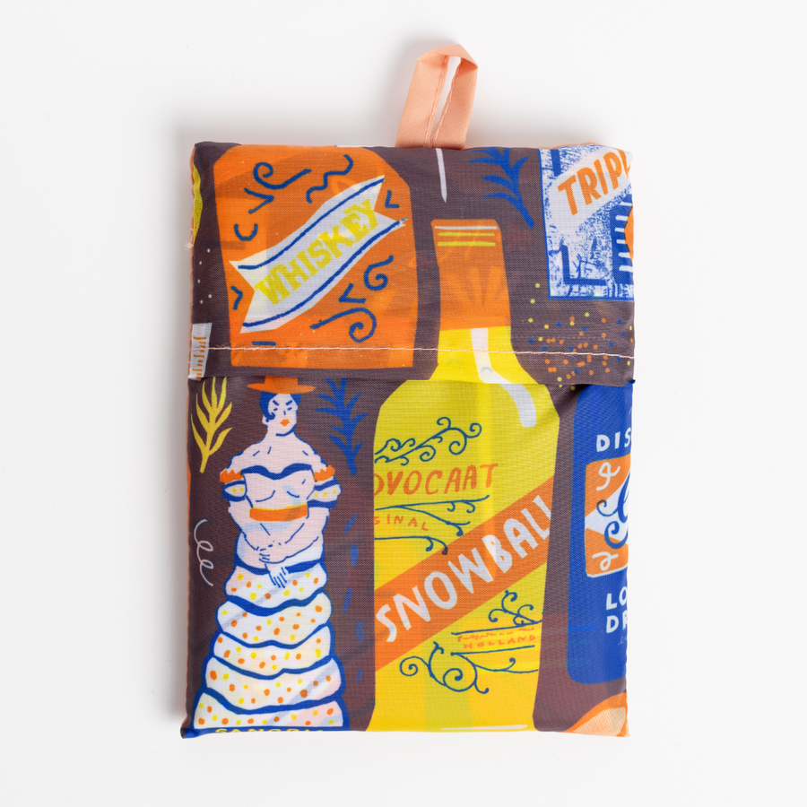 Cocktails by The Printed Peanut Art Sack® Eco-Friendly Reusable Tote