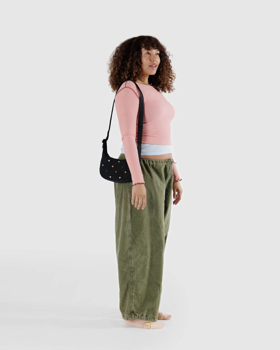 BAGGU  Limited Rare & Hard to Find Small Crescent Bags