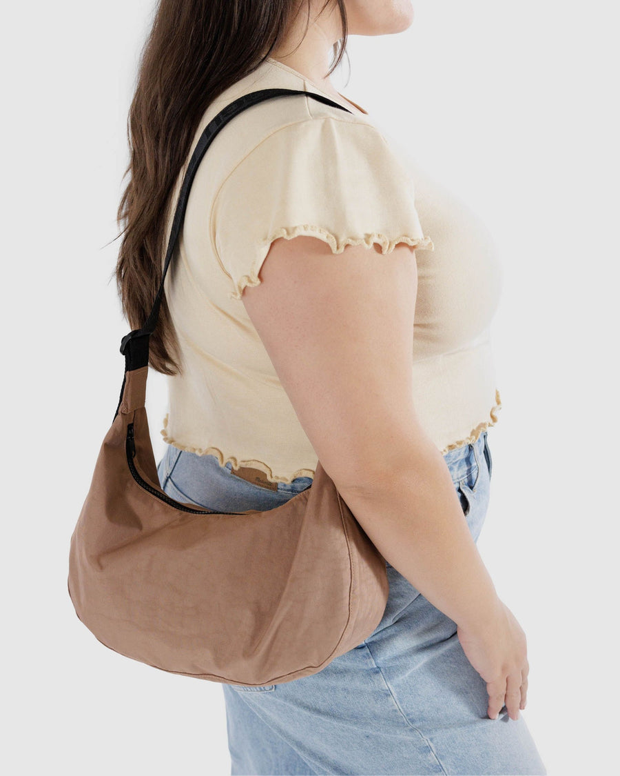 BAGGU Limited Rare & Hard to Find Medium Crescent Crossbody Bag