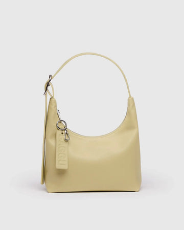 Mini Recycled Leather Shoulder Bag