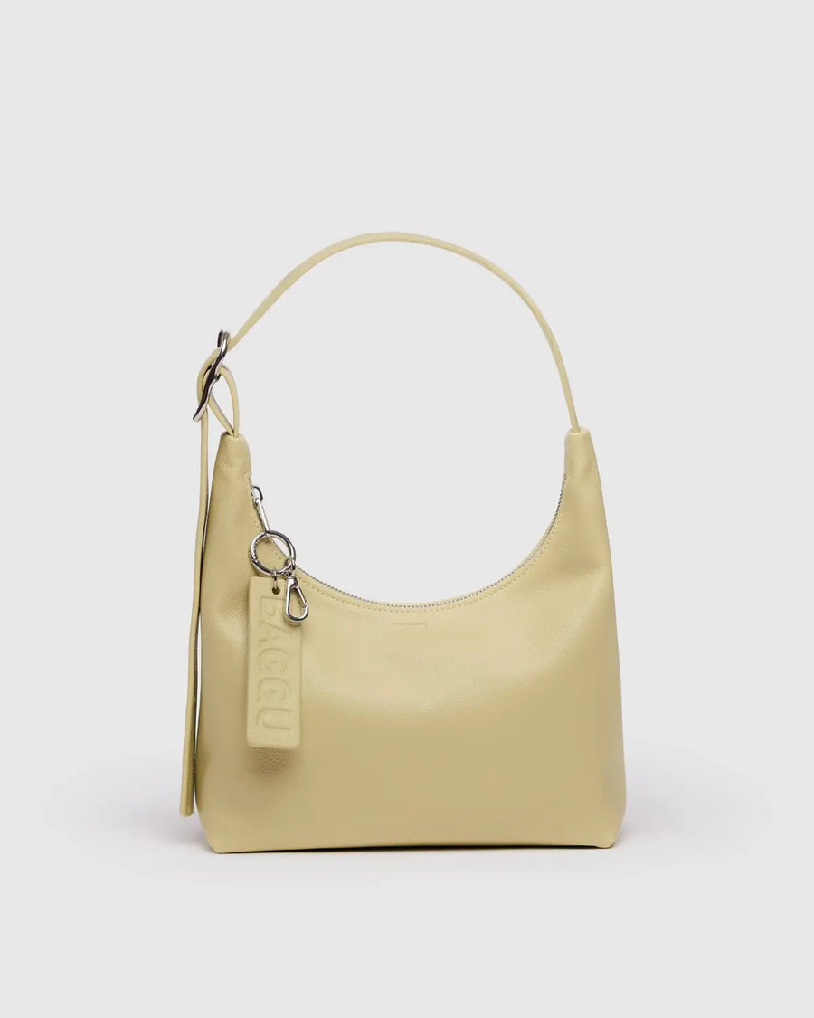 Mini Recycled Leather Shoulder Bag