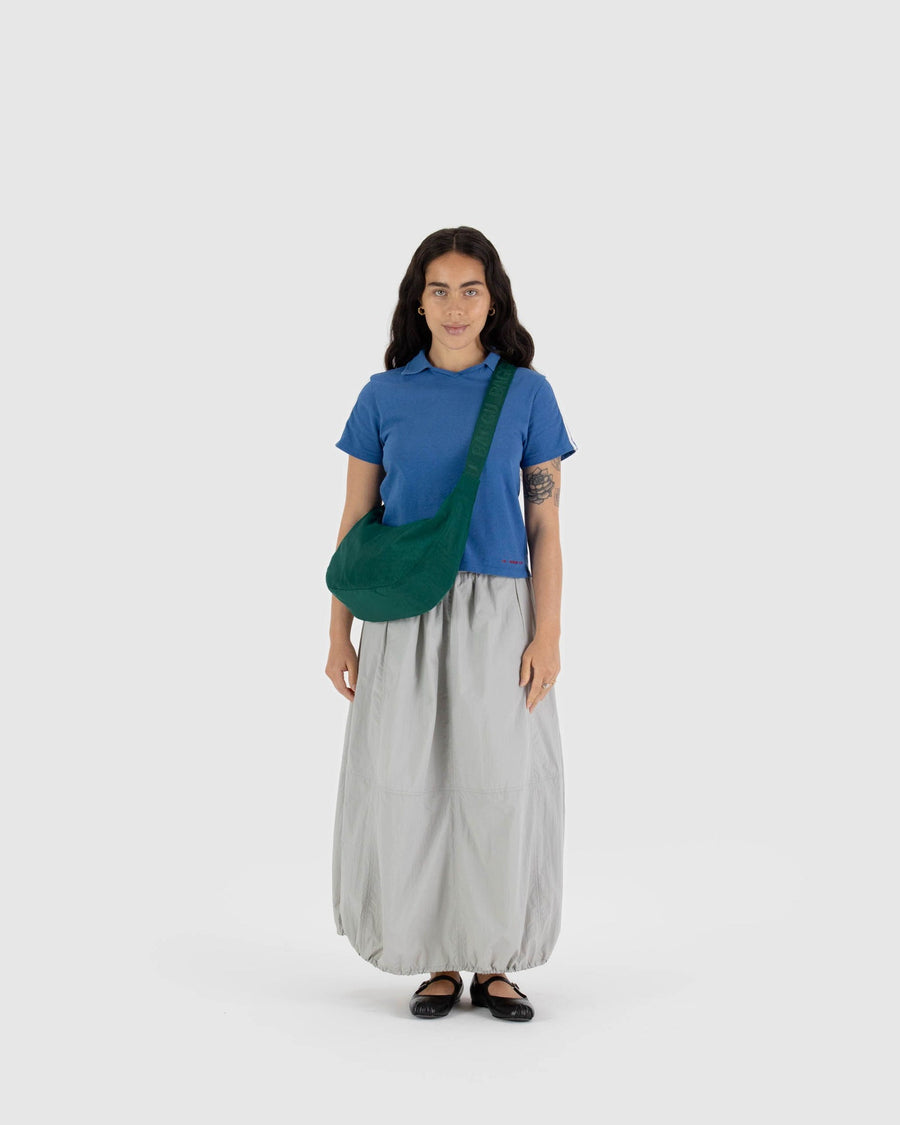 BAGGU Limited Rare & Hard to Find Medium Crescent Crossbody Bag
