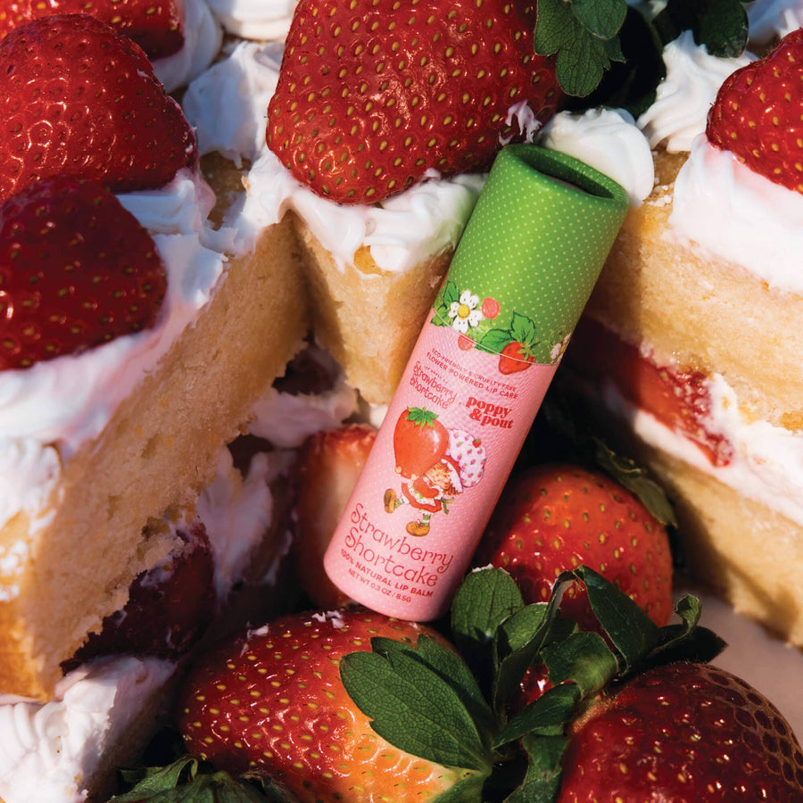 Strawberry Shortcake Limited Edition Lip Balm by Poppy & Pout