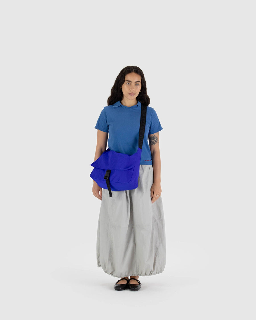 New BAGGU Nylon Messenger Bag