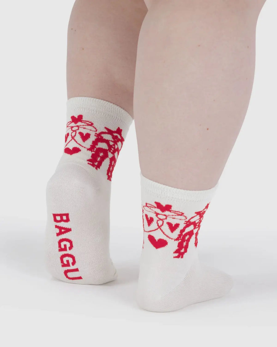 New BAGGU Crew Sock