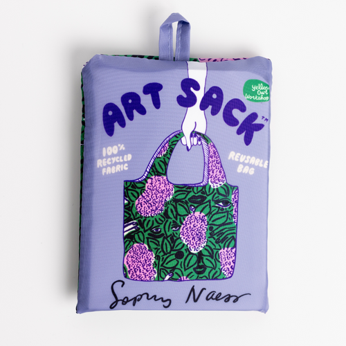Lilacs by Sophy Naess Art Sack® Eco-Friendly Reusable Tote