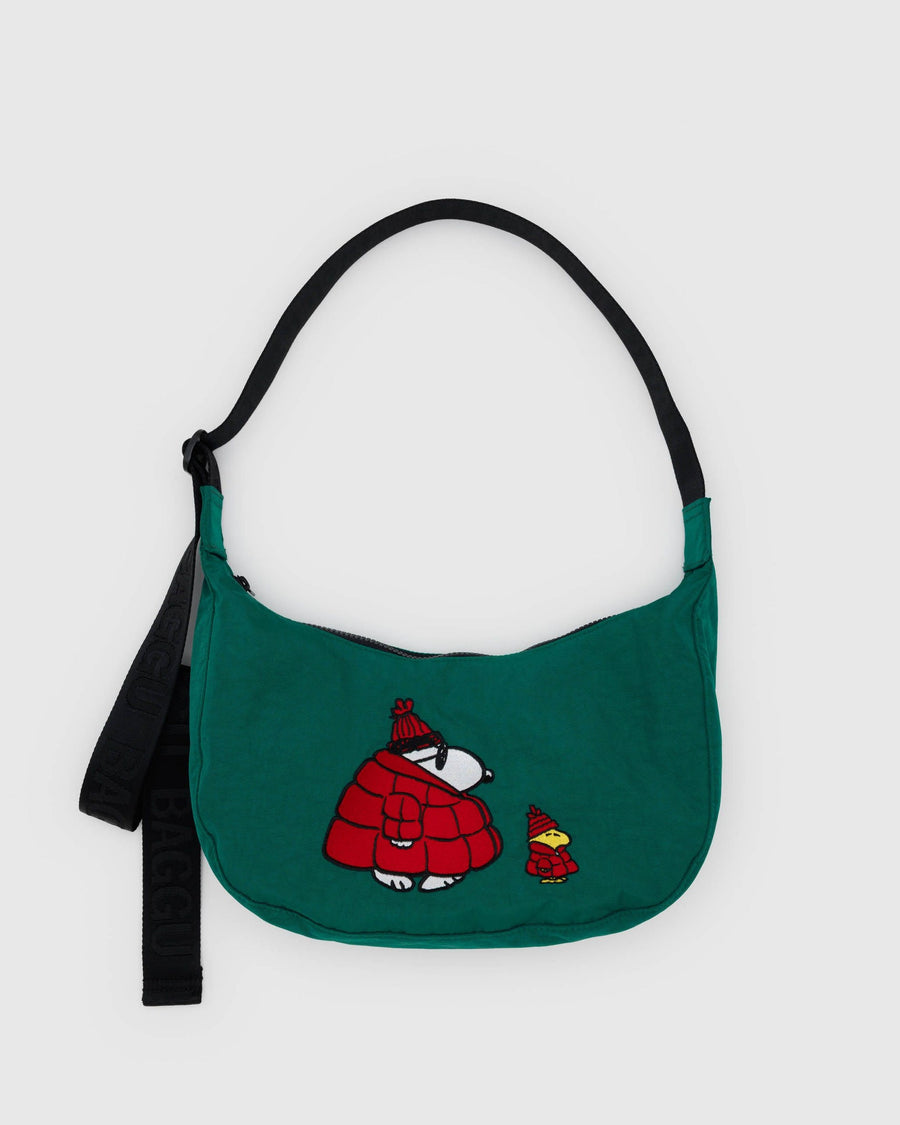 BAGGU Limited Rare & Hard to Find Medium Crescent Crossbody Bag