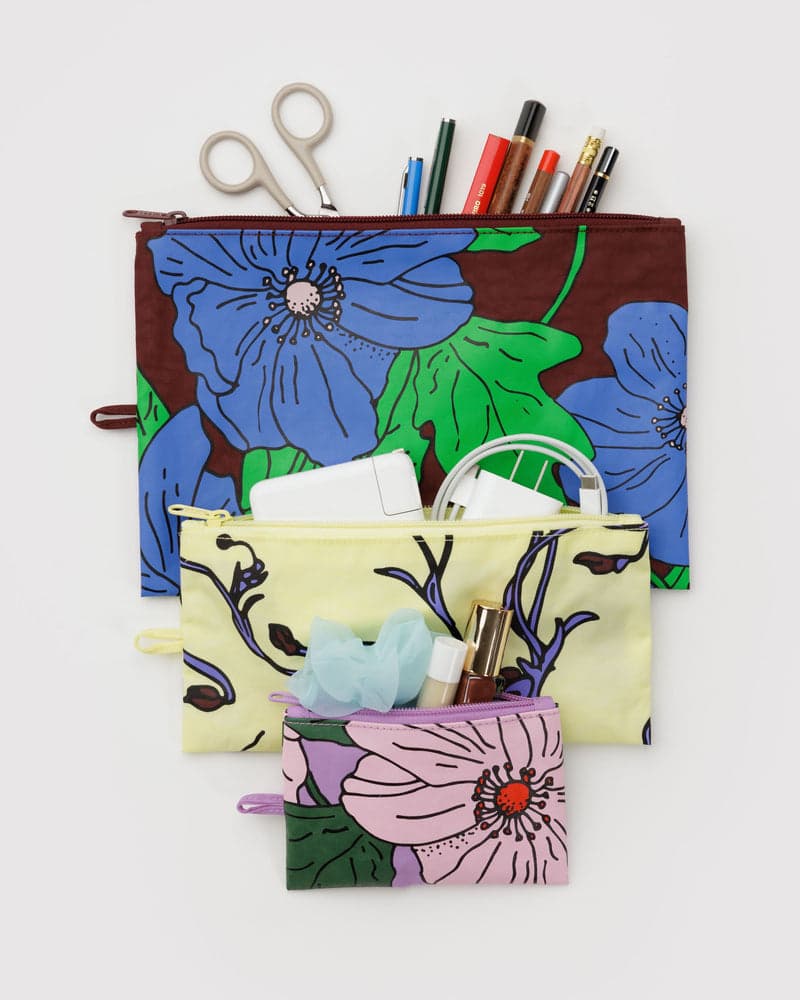 New BAGGU Flat Pouch Sets