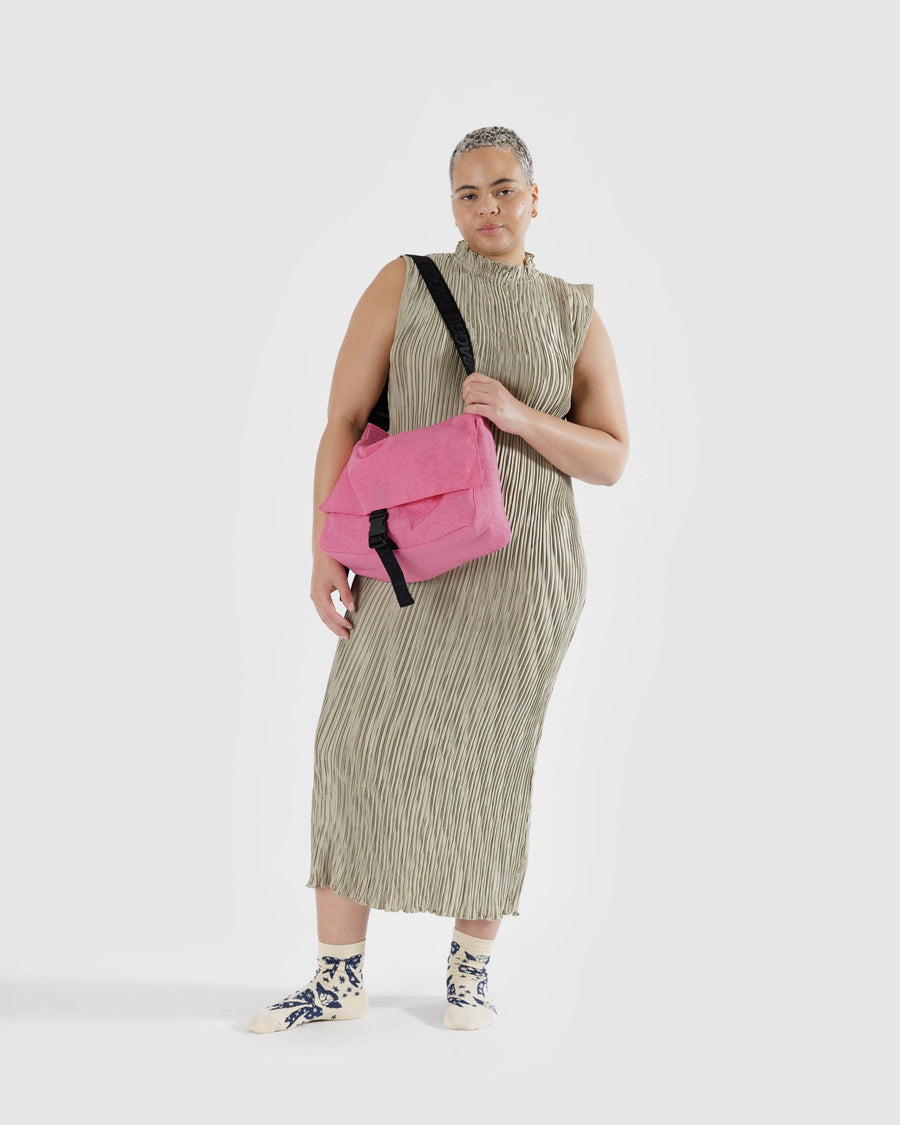 New BAGGU Nylon Messenger Bag