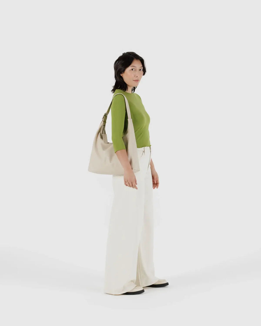 Recycled Leather Shoulder Bag