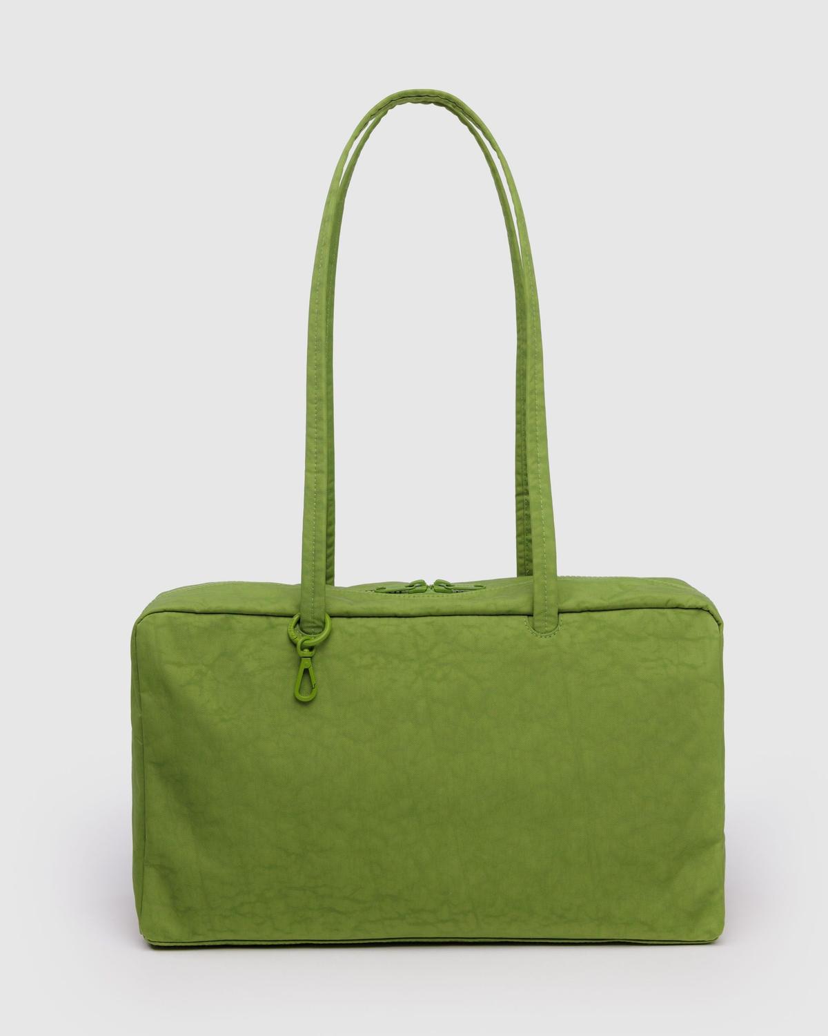 BAGGU Limited Rare & Hard to Find Medium Nylon Bowler Bag – Ruby