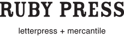 Ruby Press Mercantile