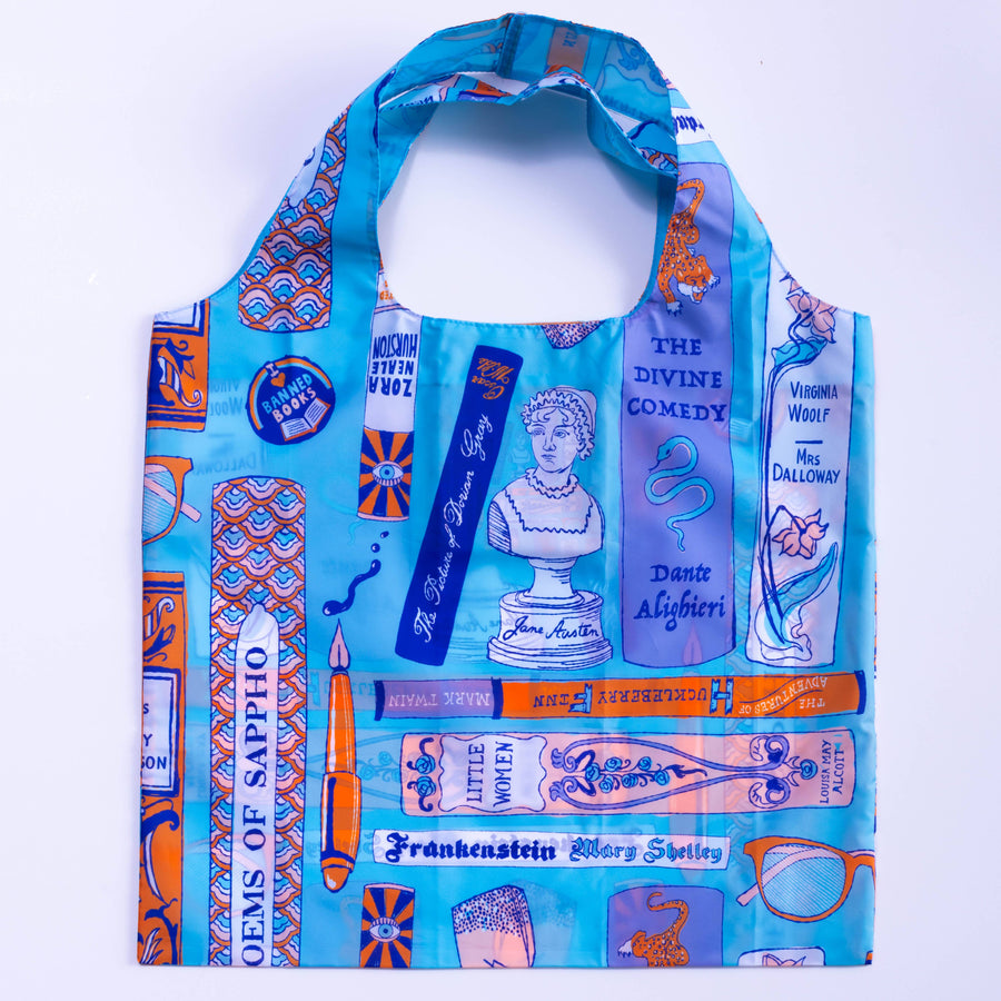 Bibliophile Art Sack® Eco-Friendly Reusable Tote