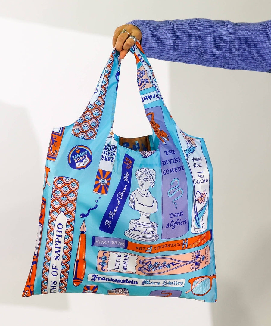 Bibliophile Art Sack® Eco-Friendly Reusable Tote