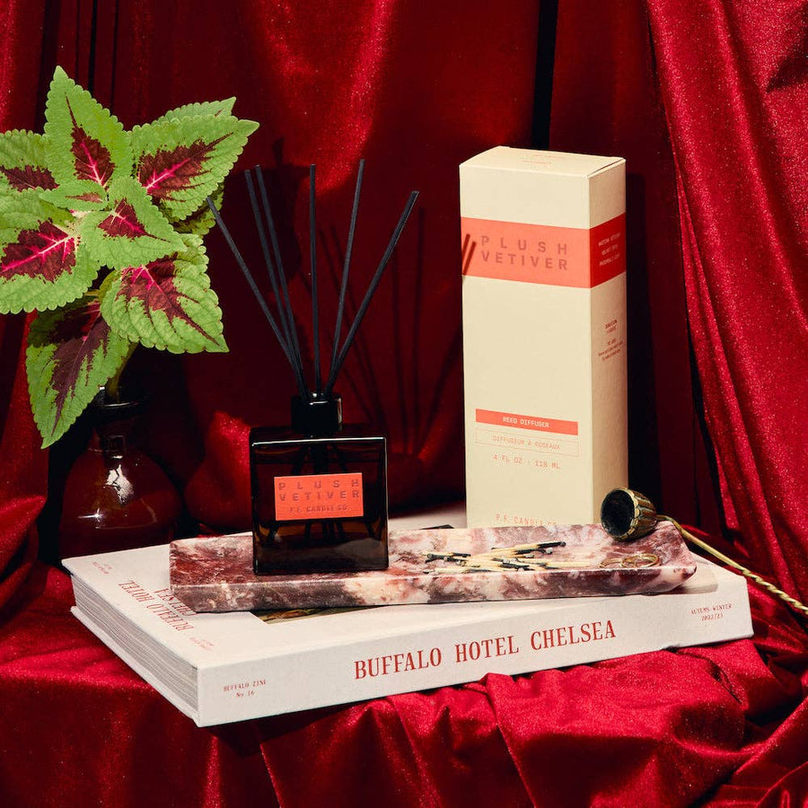 Plush Vetiver– HI-FI Reed Diffuser by P.F. Candle Co.