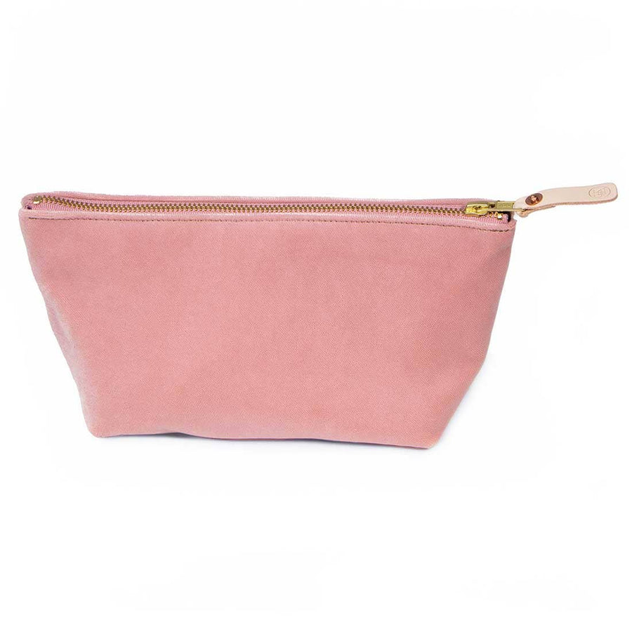 Spanish Pink Velvet Travel Clutch General Knot & Co.