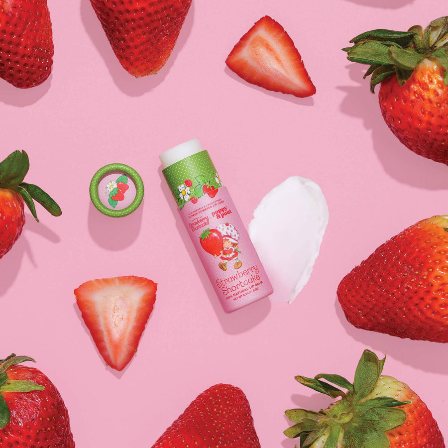 Strawberry Shortcake Limited Edition Lip Balm by Poppy & Pout